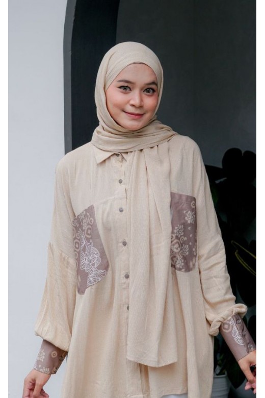 Pasmina Instan Organic Alia Creme